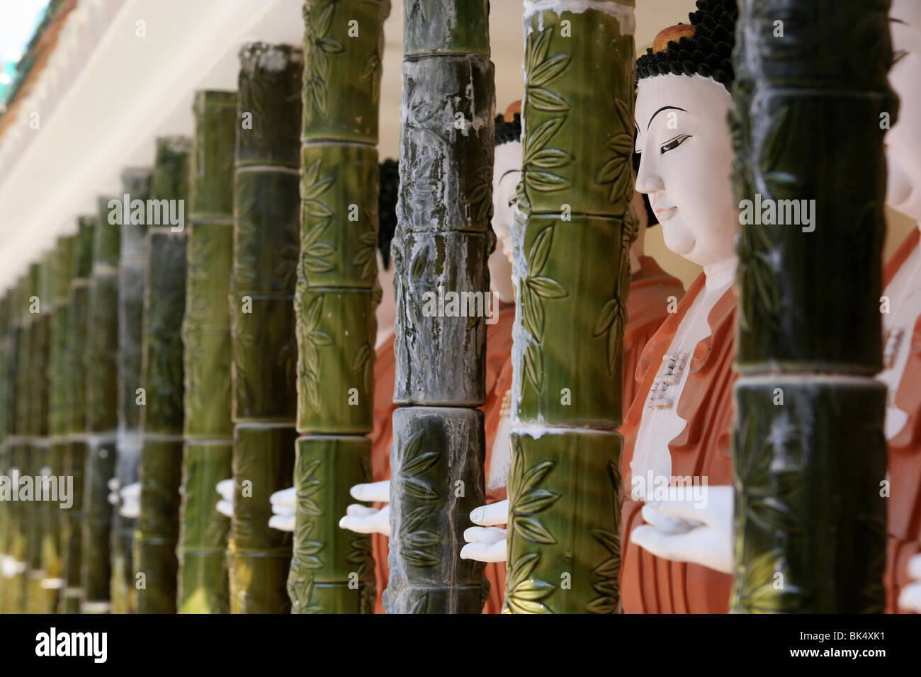 Buddha, Kek Lok Si Tempel, Penang, Malaysia, Südostasien, Asien Stockfoto