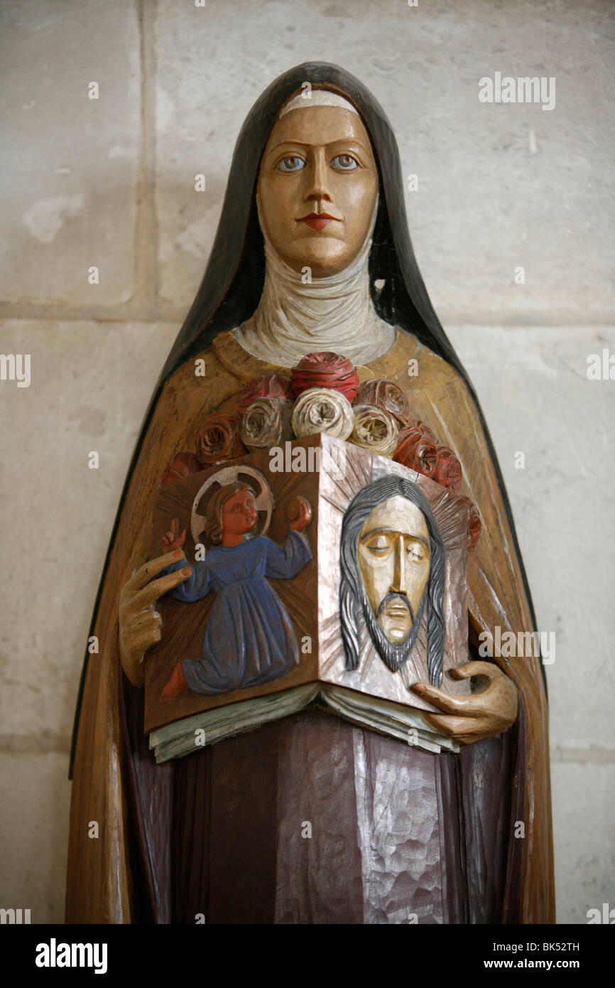St. Teresa, Auxerre, Yonne, Burgund, Frankreich, Europa Stockfoto