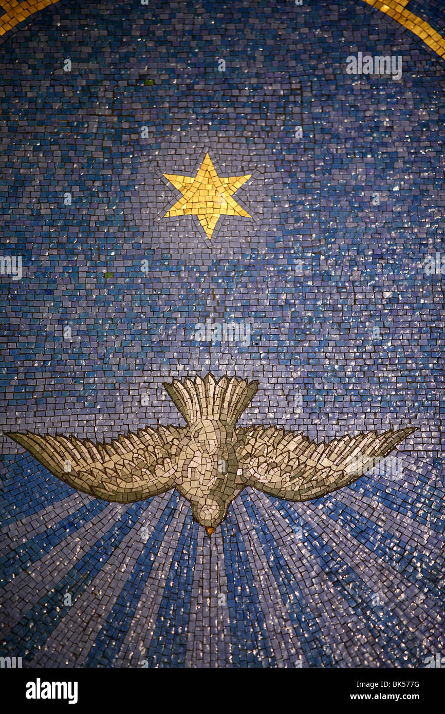 Heiligen Geistes Mosaik, London, England, Vereinigtes Königreich, Europa Stockfoto