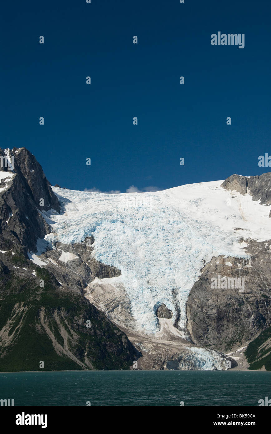 Nordwestlichen Gletscher, nationale Kenai Fjord, Prince William Sound, Alaska, Vereinigte Staaten von Amerika, Nordamerika Stockfoto