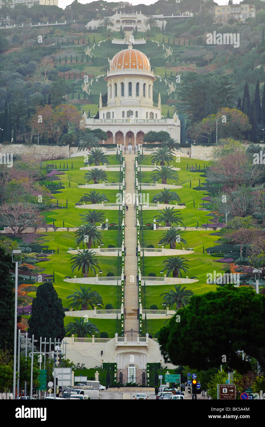 Schrein des Bab, BahaiGärten, Haifa, Israel, fossi eEast Stockfoto