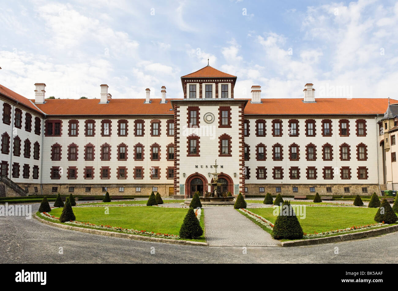 Elisabethenburg Palace in der historischen Stadt Meiningen Stockfoto