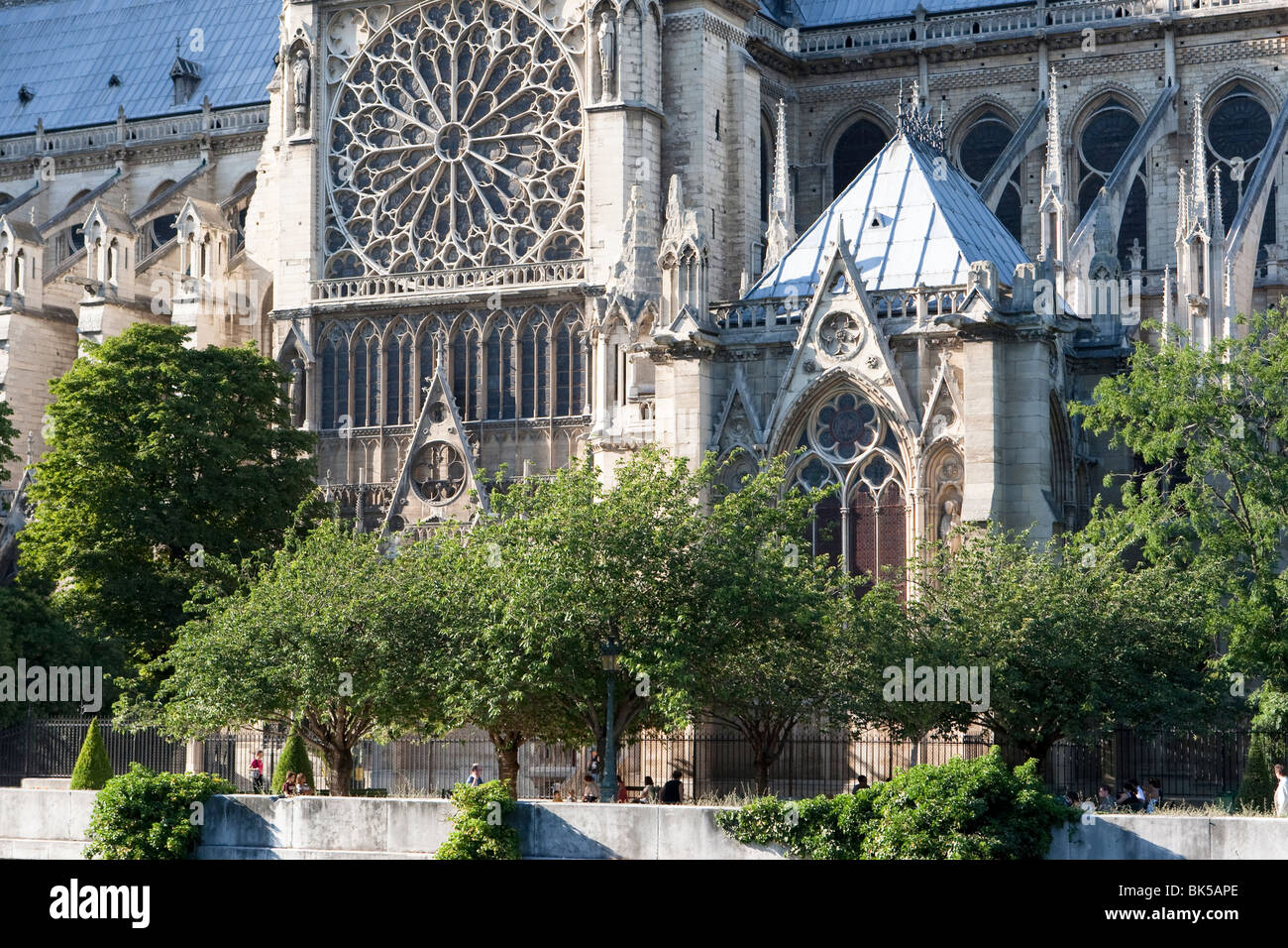 Französische Architektur in Paris Frankreich Stockfoto