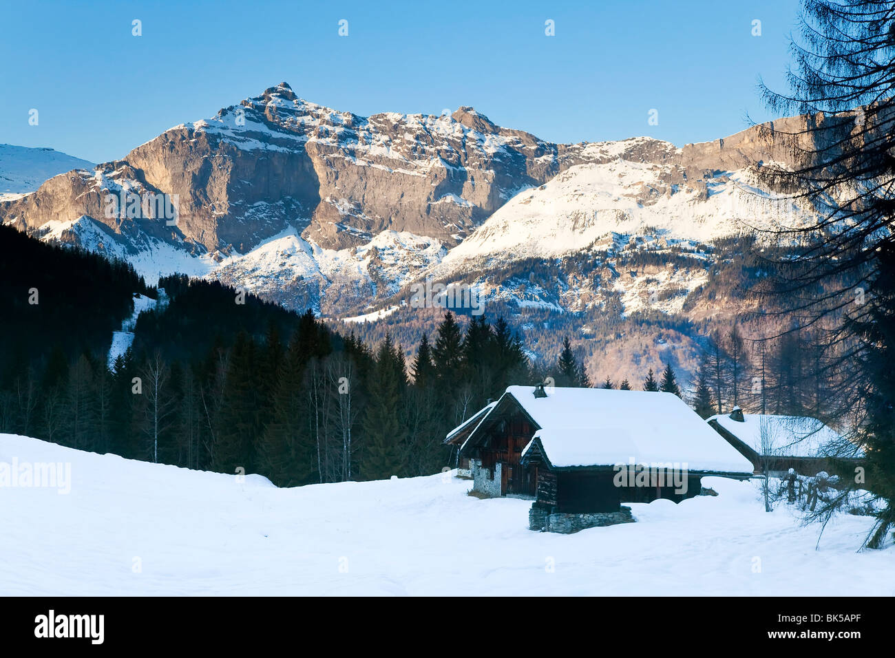 Chamonix-Mont-Blanc, Chamonix, Haute Savoie, Französische Alpen, Frankreich, Europa Stockfoto