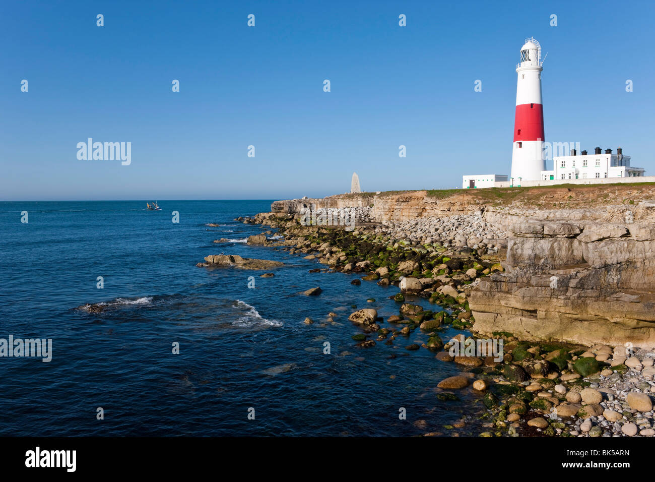Portland Bill Lighthouse, Isle of Portland, Dorset, England, Vereinigtes Königreich, Europa Stockfoto
