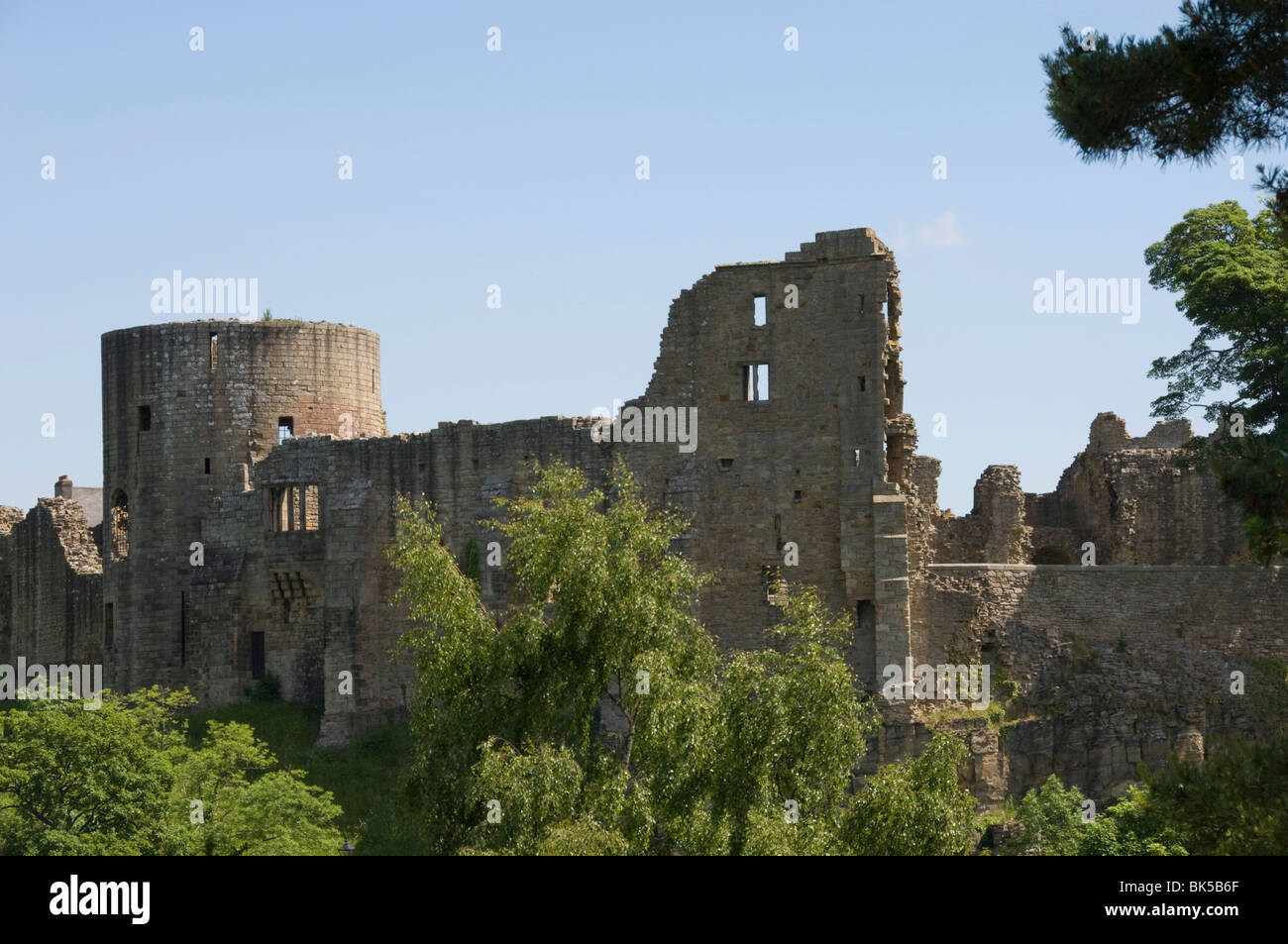 Die Burg, Barnard Castle, County Durham, England, Vereinigtes Königreich, Europa Stockfoto