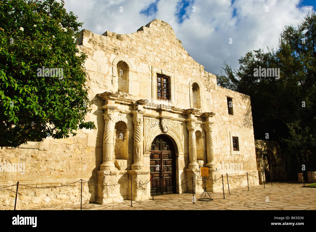 Alamo, San Antonio, Texas, Vereinigte Staaten von Amerika, Nordamerika Stockfoto