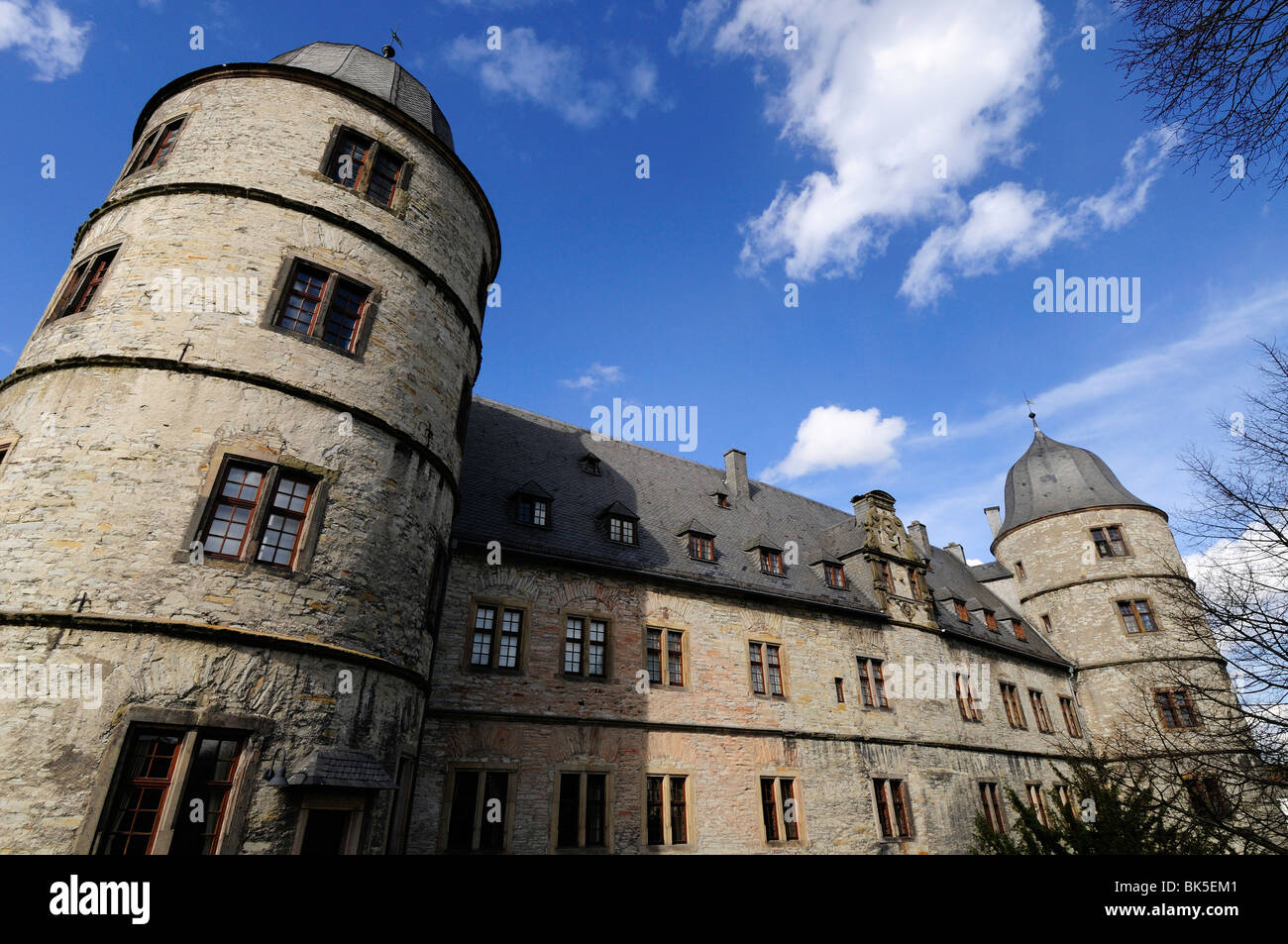 Nazi-Burg Wewelsburg durch Heinrich Himmler, Deutschland Stockfoto