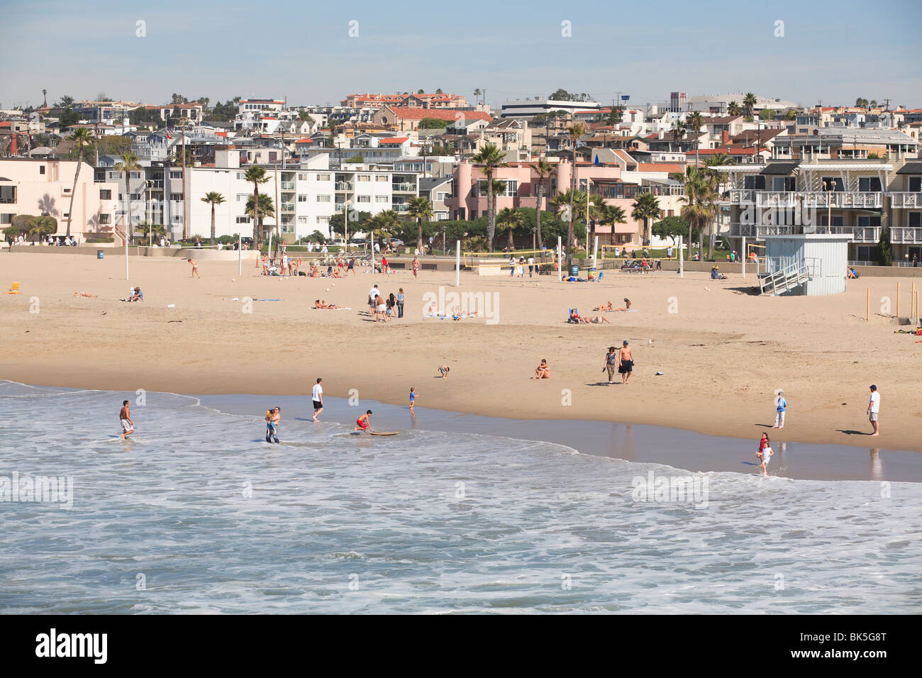 Hermosa Beach, Los Angeles, California, Vereinigte Staaten von Amerika, Nordamerika Stockfoto