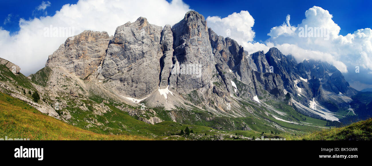 Mont Mulaz in pale di San Martino - Dolomiti-Italien Stockfoto