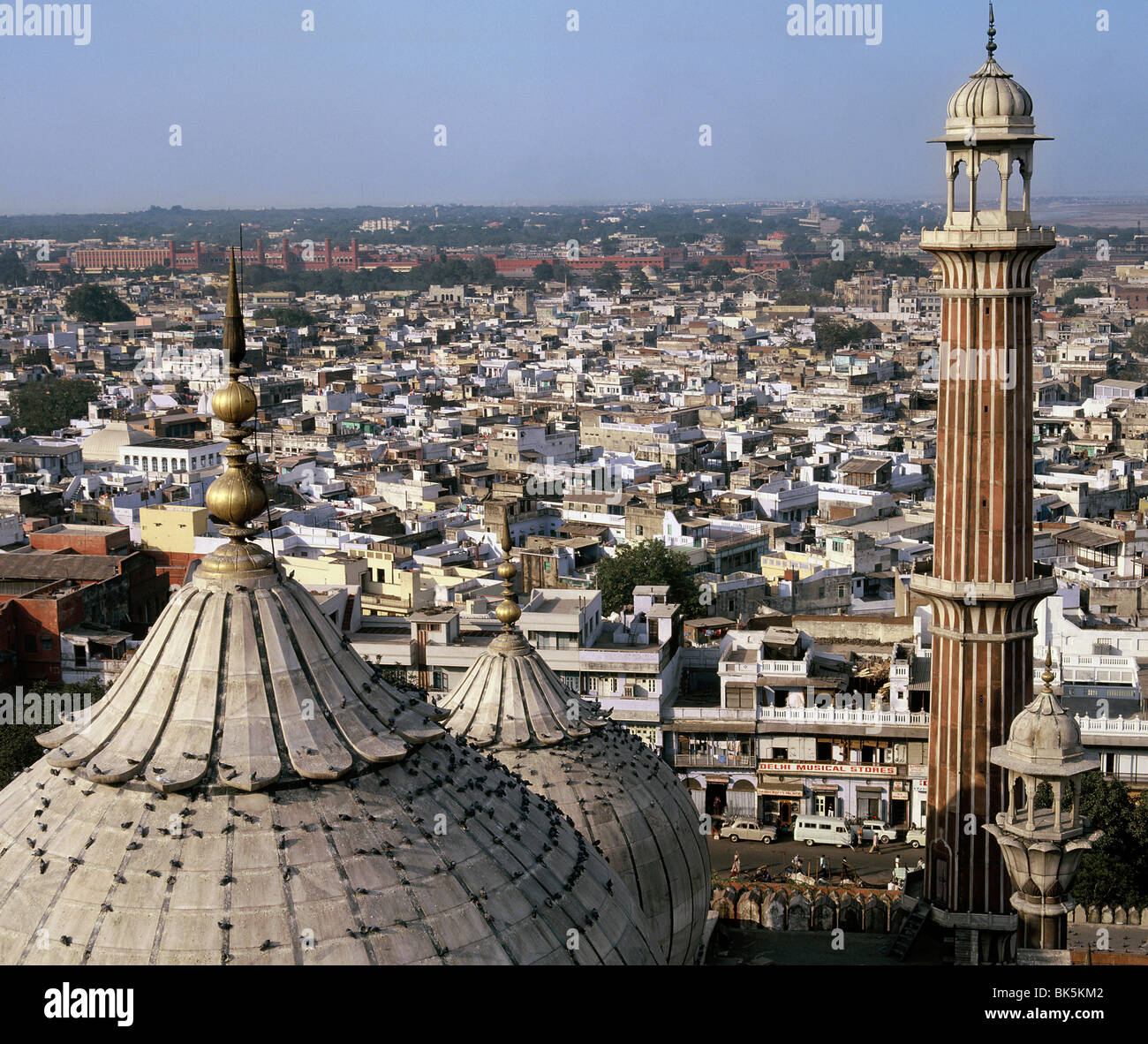 Jama Masjid in Alt-Delhi, Indien, Asien Stockfoto