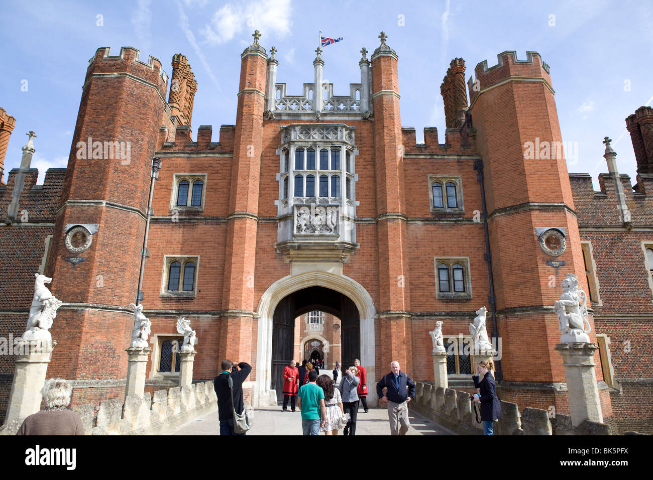 Hampton Court Palace Stockfoto