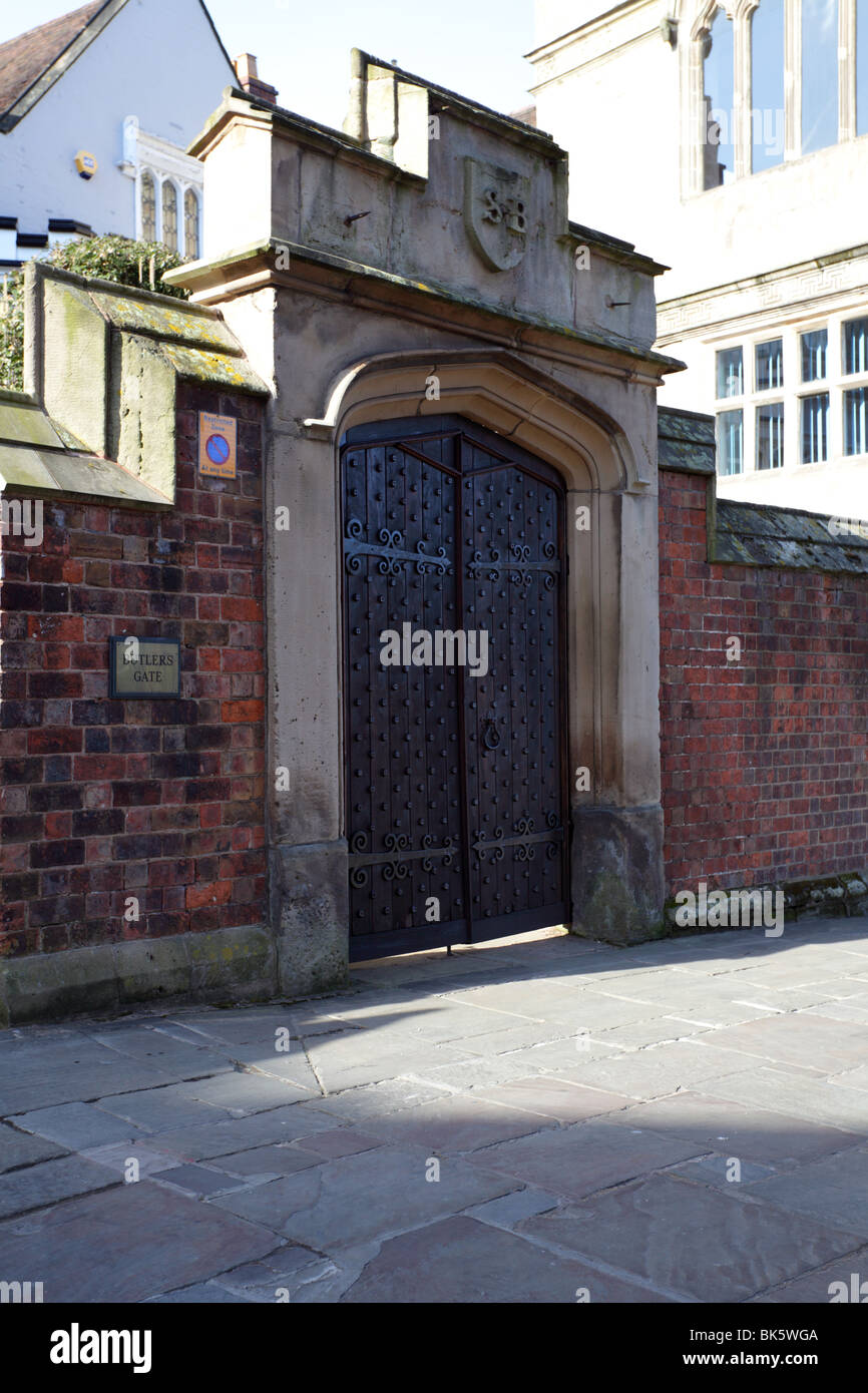 Butlers Tor benannt nach Samuel Butler, der Schulleiter in Shrewsbury School im Jahr 1798 war. Stockfoto