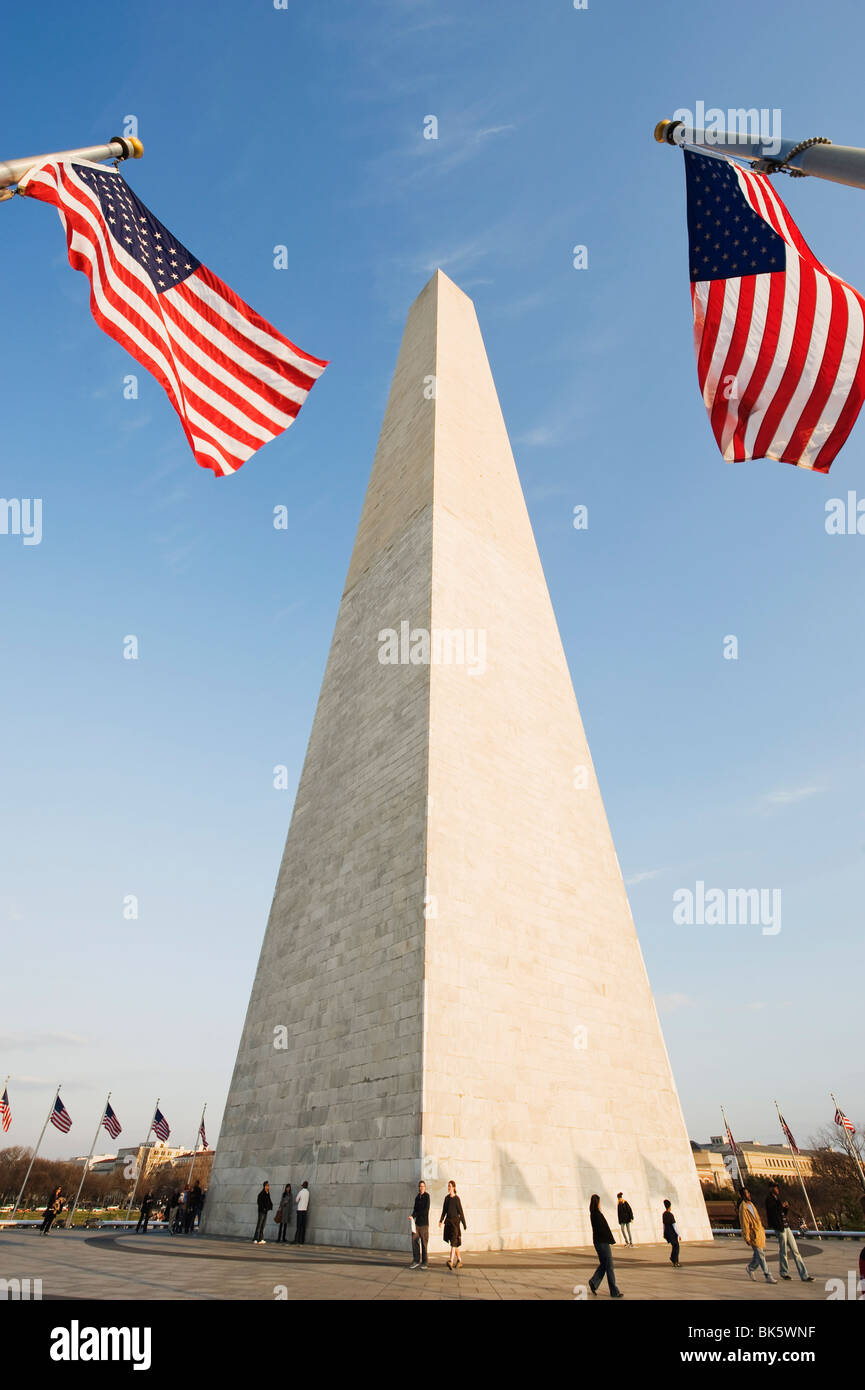 Washington Denkmal, Washington D.C., Vereinigte Staaten von Amerika, Nordamerika Stockfoto