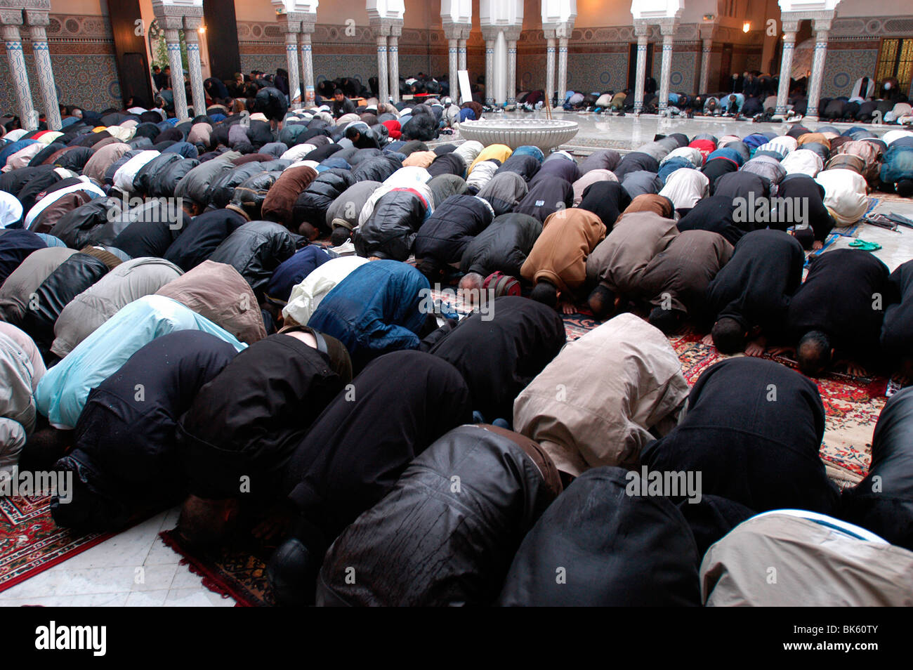 Eid in Paris große Moschee, Paris, Frankreich, Europa Stockfoto