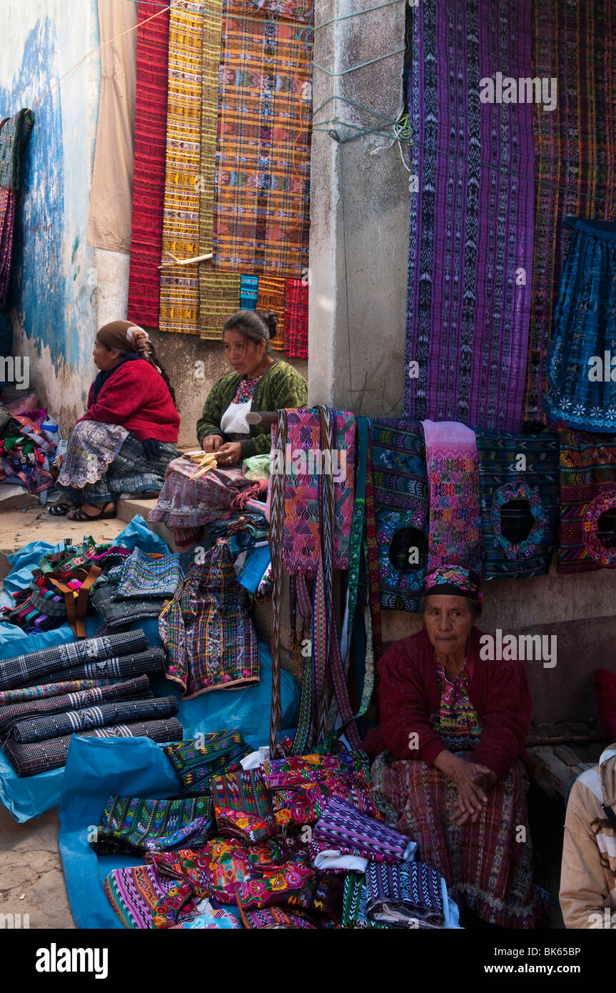 Markt, San Francisco El Alto, Guatemala, Mittelamerika Stockfoto