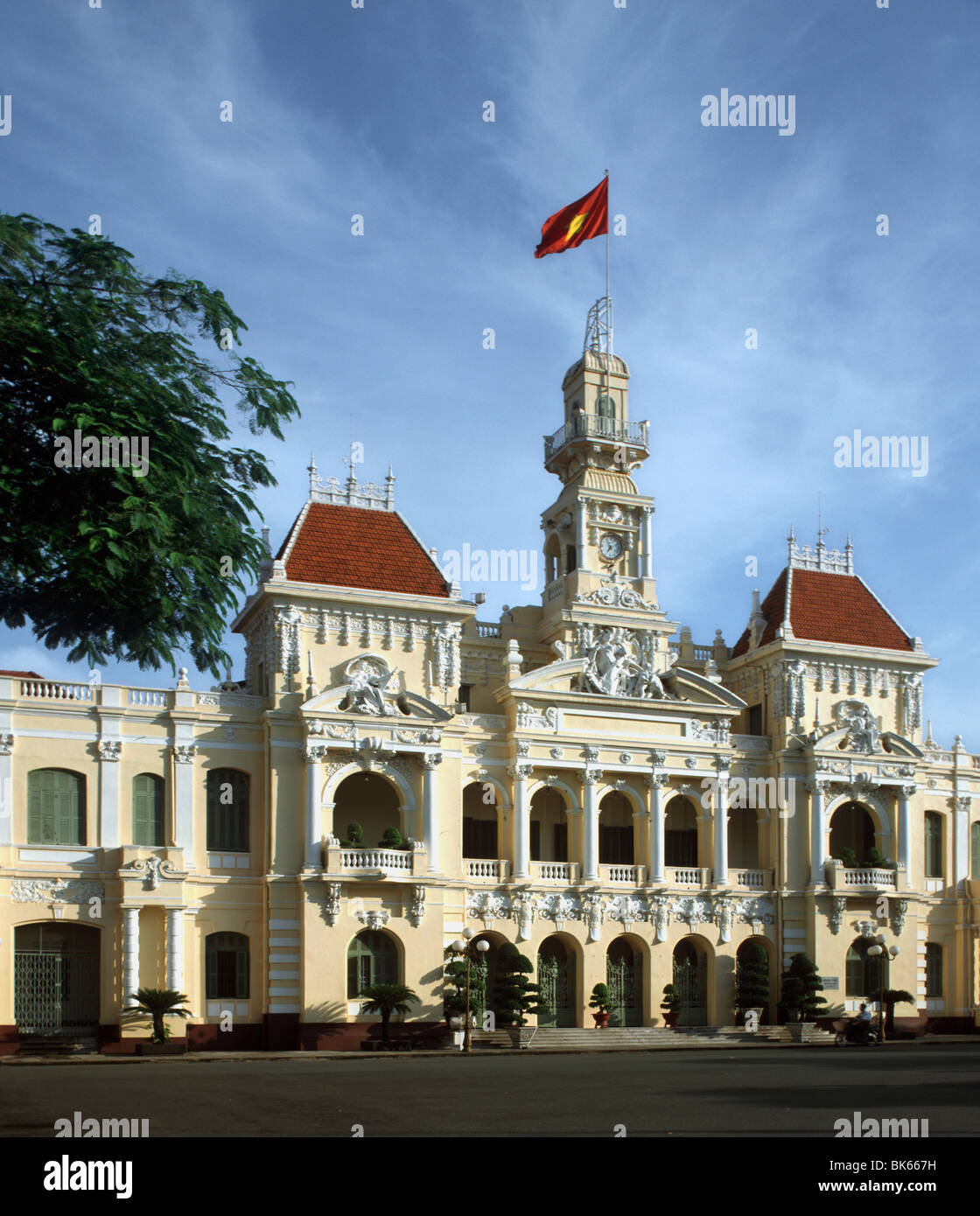 Rathaus, Saigon, Vietnam, Indochina, Südostasien, Asien Stockfoto