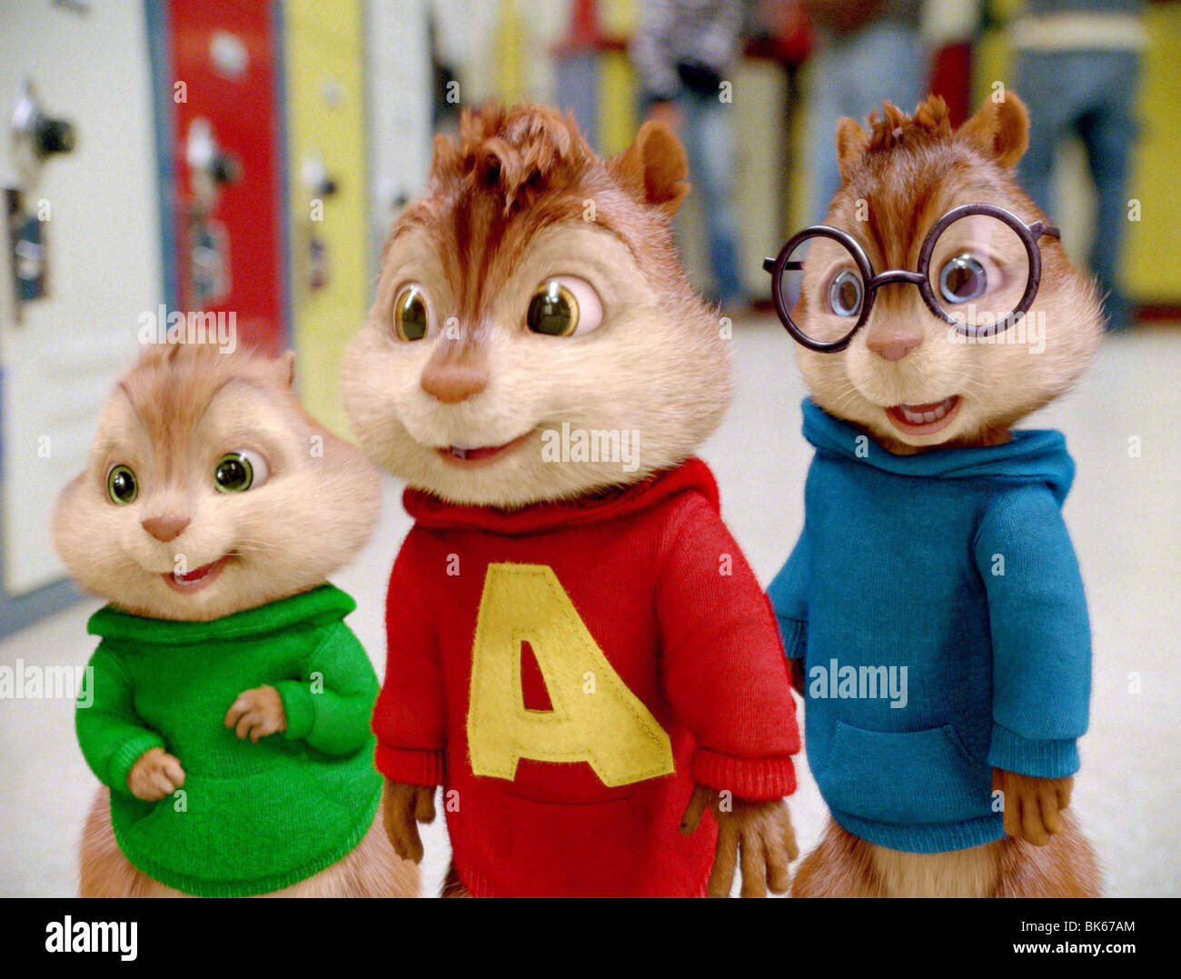 Alvin und die Chipmunks: Der Squeakquel Jahr: 2009 Regie: Betty Thomas Animation Stockfoto