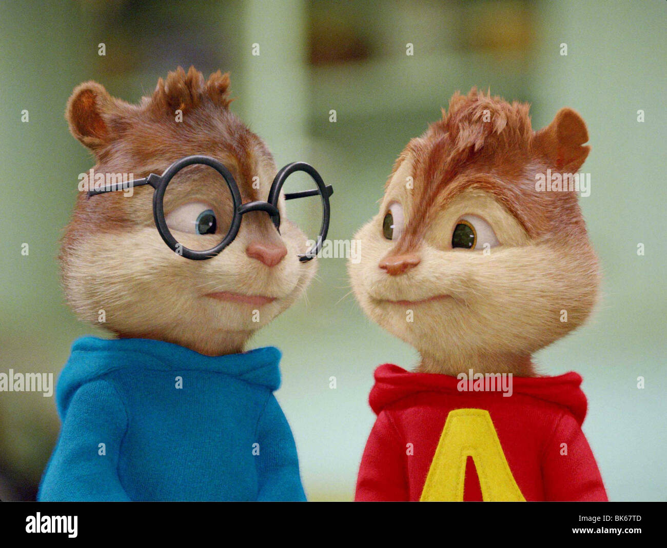 Alvin und die Chipmunks: Der Squeakquel Jahr: 2009 Regie: Betty Thomas Animation Stockfoto