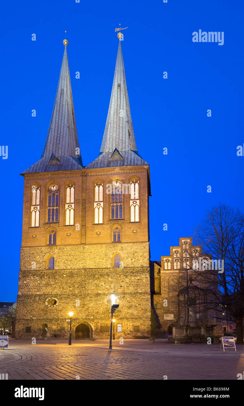 Nikolaikirche, Nikolaiviertel, Berlin, Deutschland Stockfoto