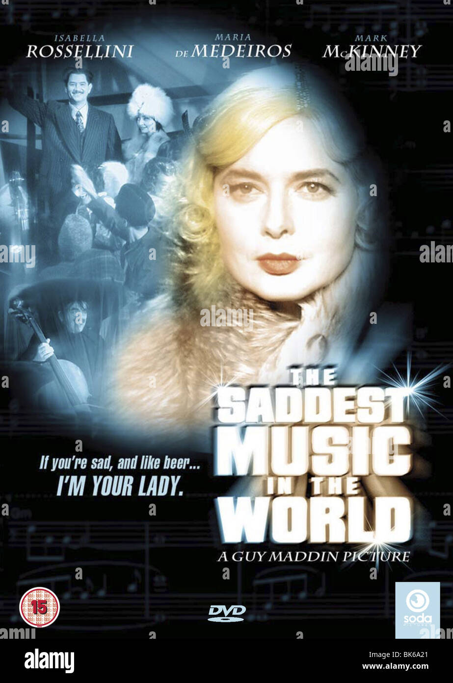 Die traurigste Musik der Welt ein Jahr: 2003 Kanada Regie: Guy Maddin Isabella Rossellini Filmplakat Stockfoto