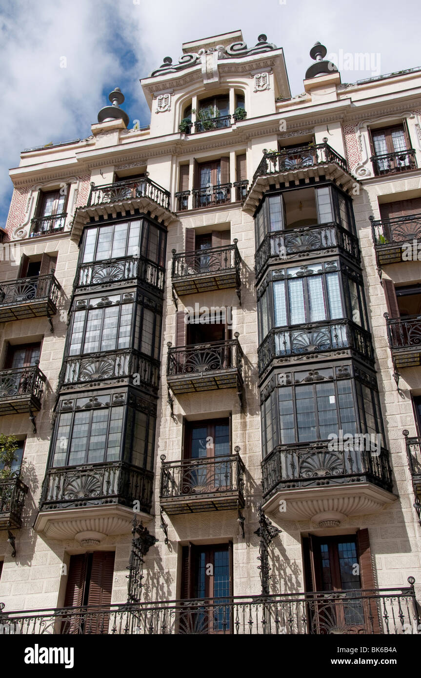 Madrid-Spanien-Spanisch Stockfoto
