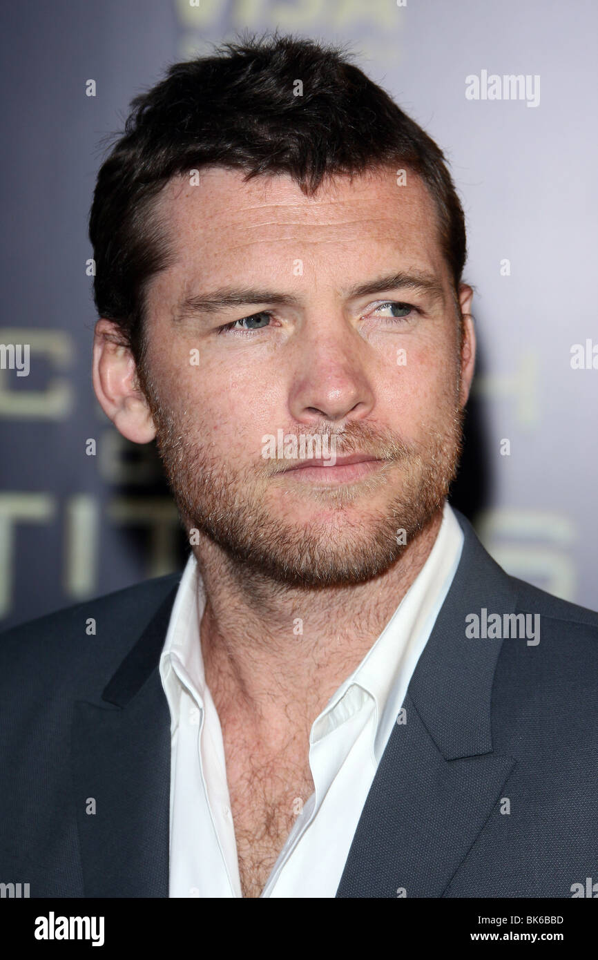 SAM WORTHINGTON CLASH der Titanen LOS ANGELES HOLLYWOOD LOS ANGELES CA USA PREMIERE 31. März 2010 Stockfoto