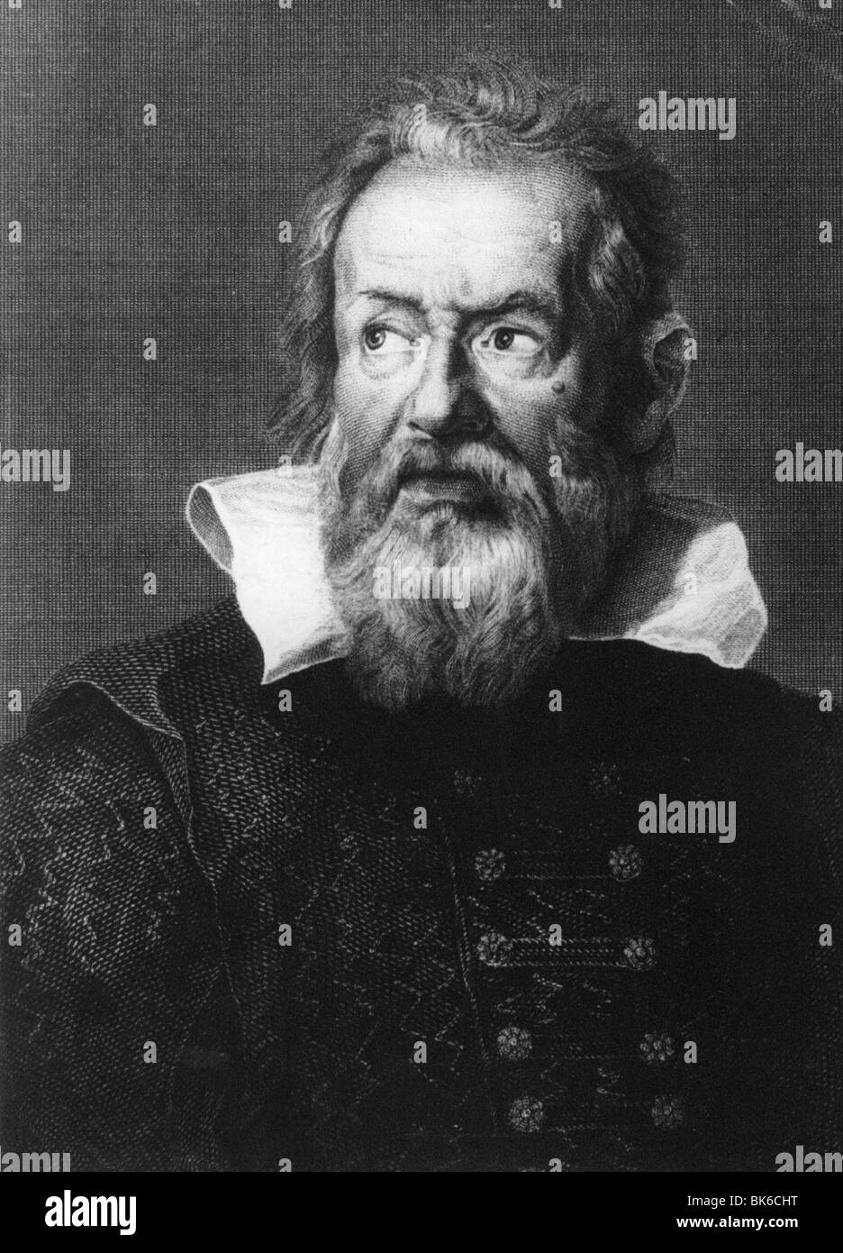 GALILEO GALILEI - italienischer Astronom und Mathematiker (1564-1642) Stockfoto