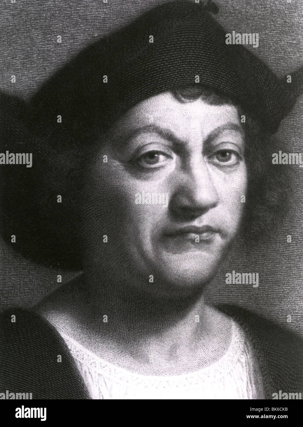 CHRISTOPHER COLUMBUS - Genueser Explorer (1451-1506) Stockfoto