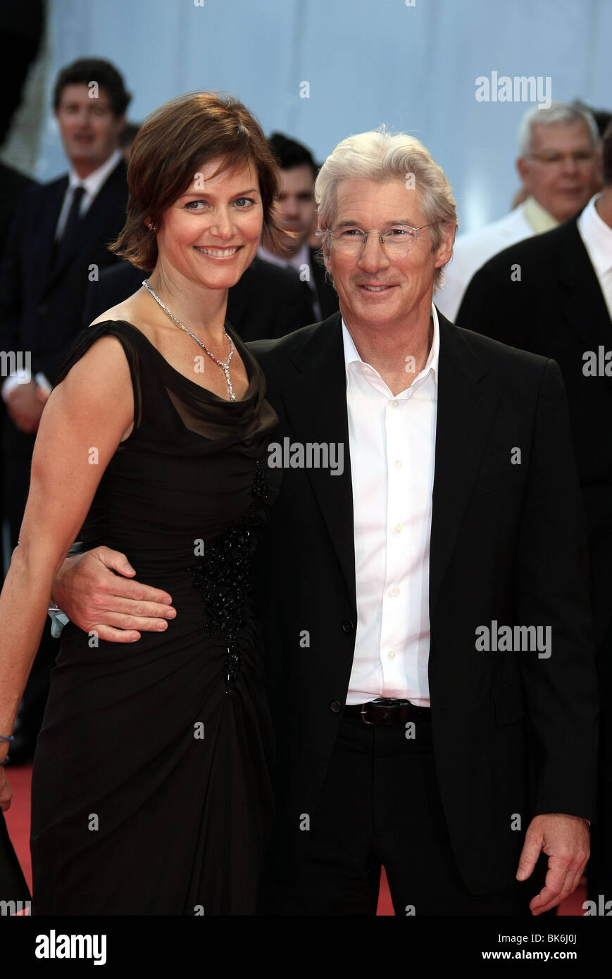 CAREY LOWELL & RICHARD GERE, bin ich nicht dort PREMIERE 64. Venedig FILM FESTIVAL LIDO Venedig Italien 4. September 2007 Stockfoto