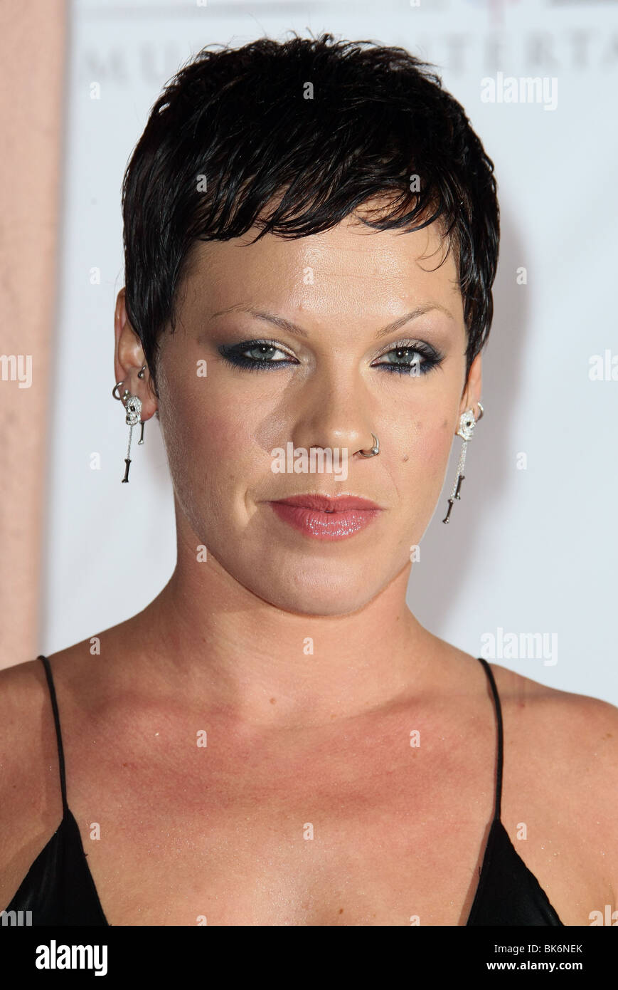 Rosa SONY BMG 2008 GRAMMY AWARDS PARTY BEVERLY HILLS HOTEL LOS ANGELES USA 10 Februar 2008 Stockfoto