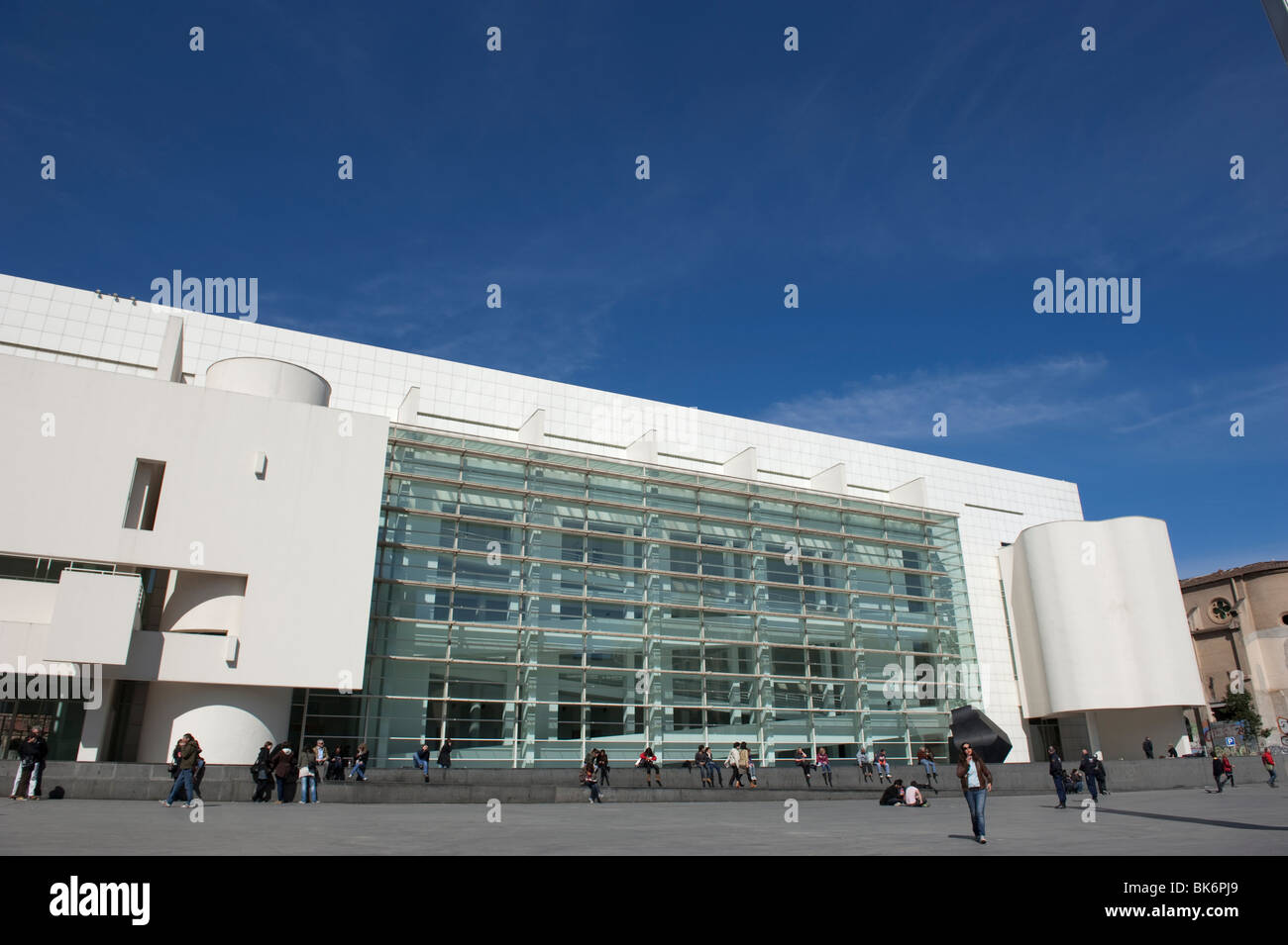 Das MACBA-Museum in Barcelona Stockfoto