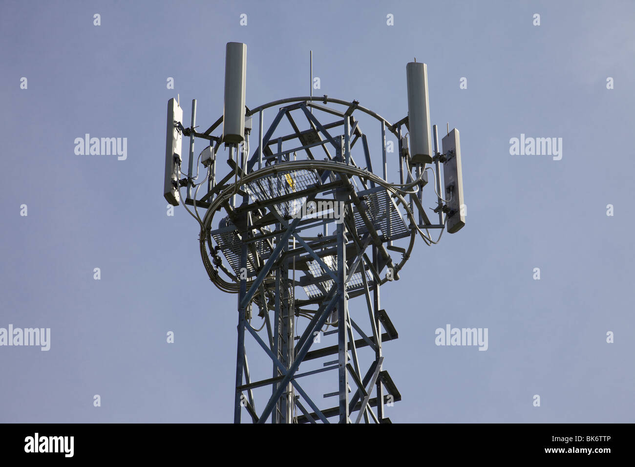 Handy-Mast in England Stockfoto