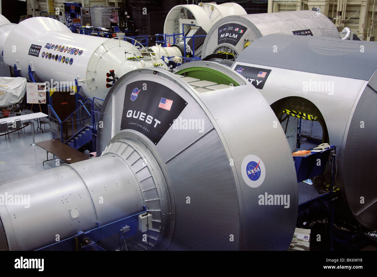 NASA-Übungsraum, Houston, Texas, USA Stockfoto
