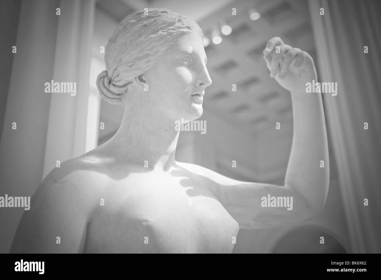 Venus-Göttin Statue am britischen Museum in London, England, UK Stockfoto