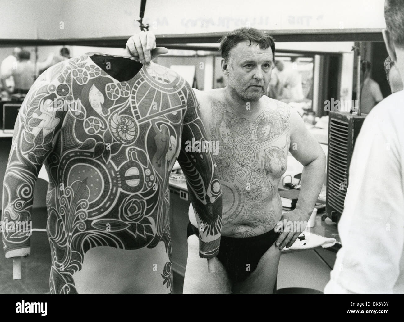 Illustrated Man Tattoo Rod Steiger The Illustrated Man 1969 Altpapier
