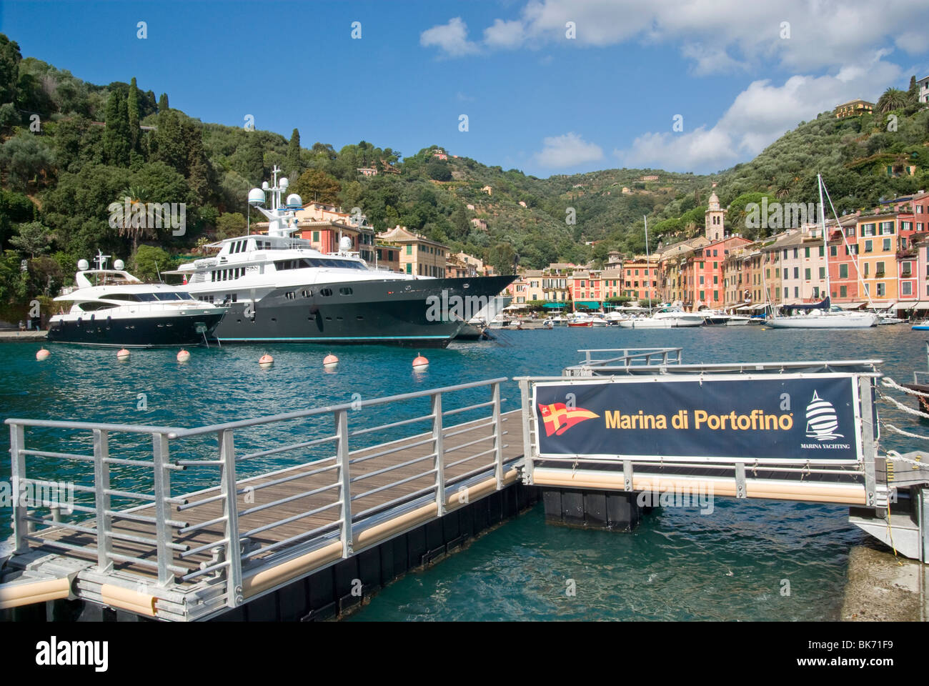 Portofino, Italien Stockfoto