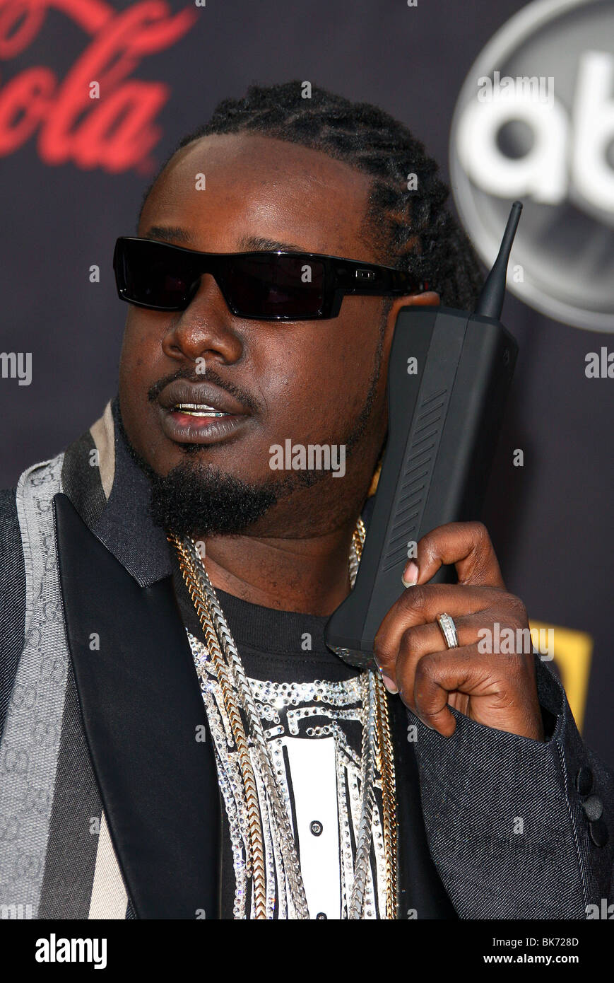 T Pain 2007 American Music Awards Nokia Theatre Downtown Los Angeles Usa 18 November 2007 Stockfotografie Alamy alamy