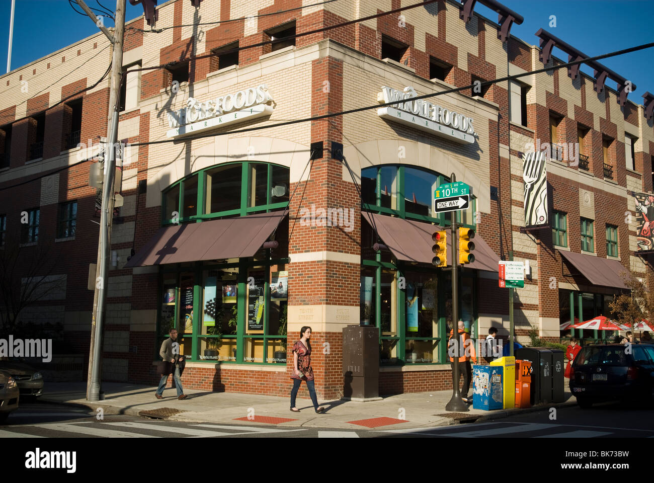 Whole Foods Market in Philadelphia, PA am Mittwoch, 31. März 2010 (© Richard B. Levine) Stockfoto