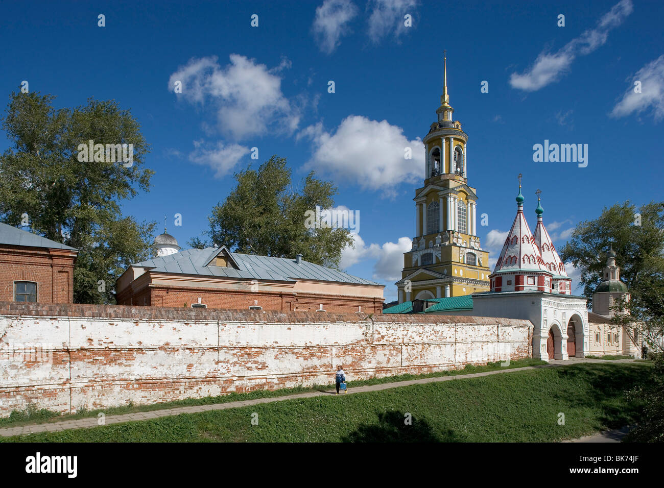 Russland, Goldener Ring, Susdal, Kloster der Ablagerung des Gewandes, gegründet im Jahre 1207 Stockfoto