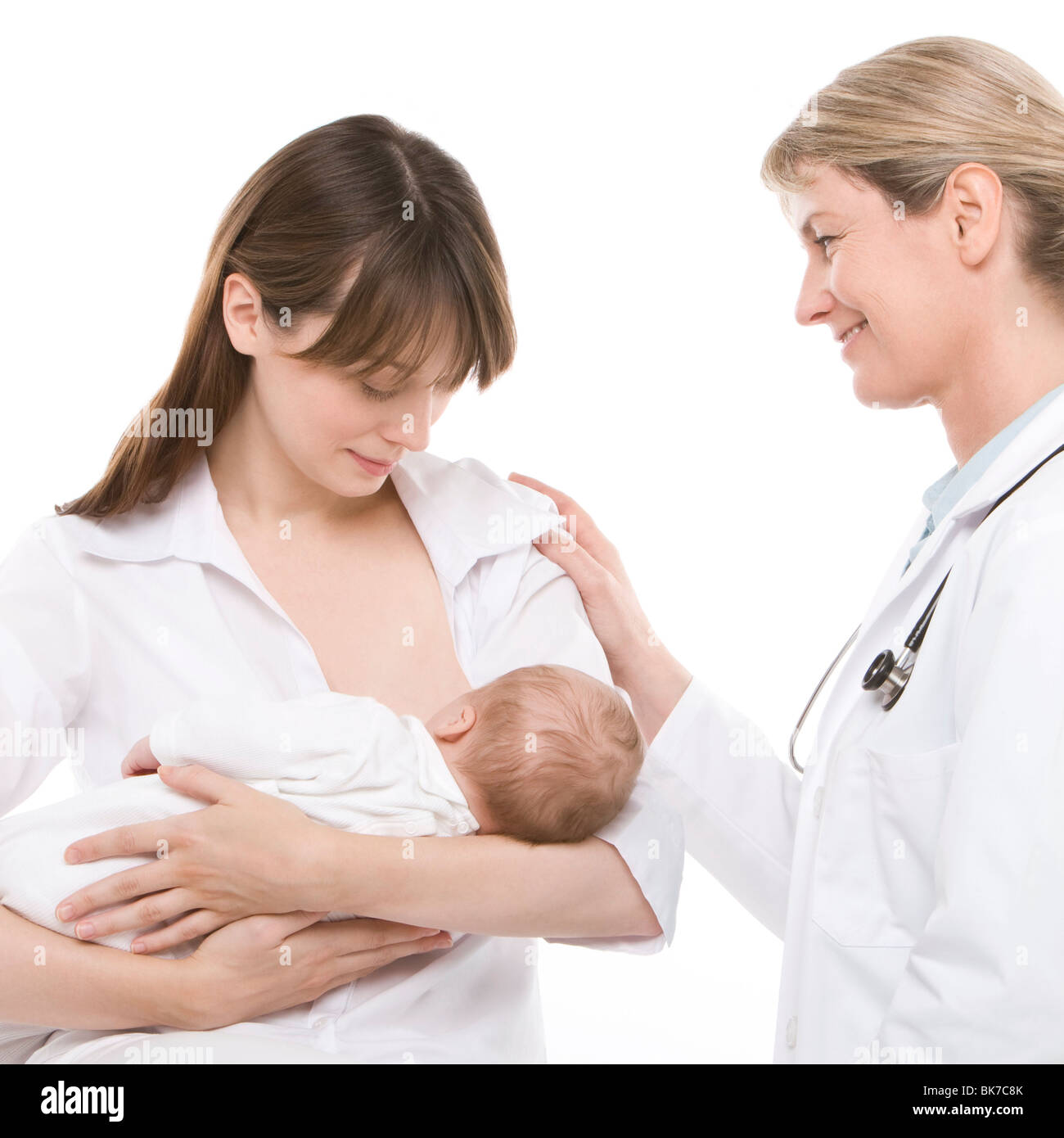 Stillen-Beratung Stockfoto