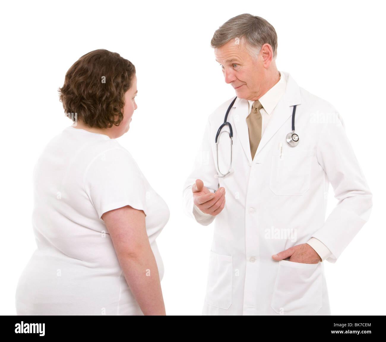 Ärztliche Beratung Stockfoto