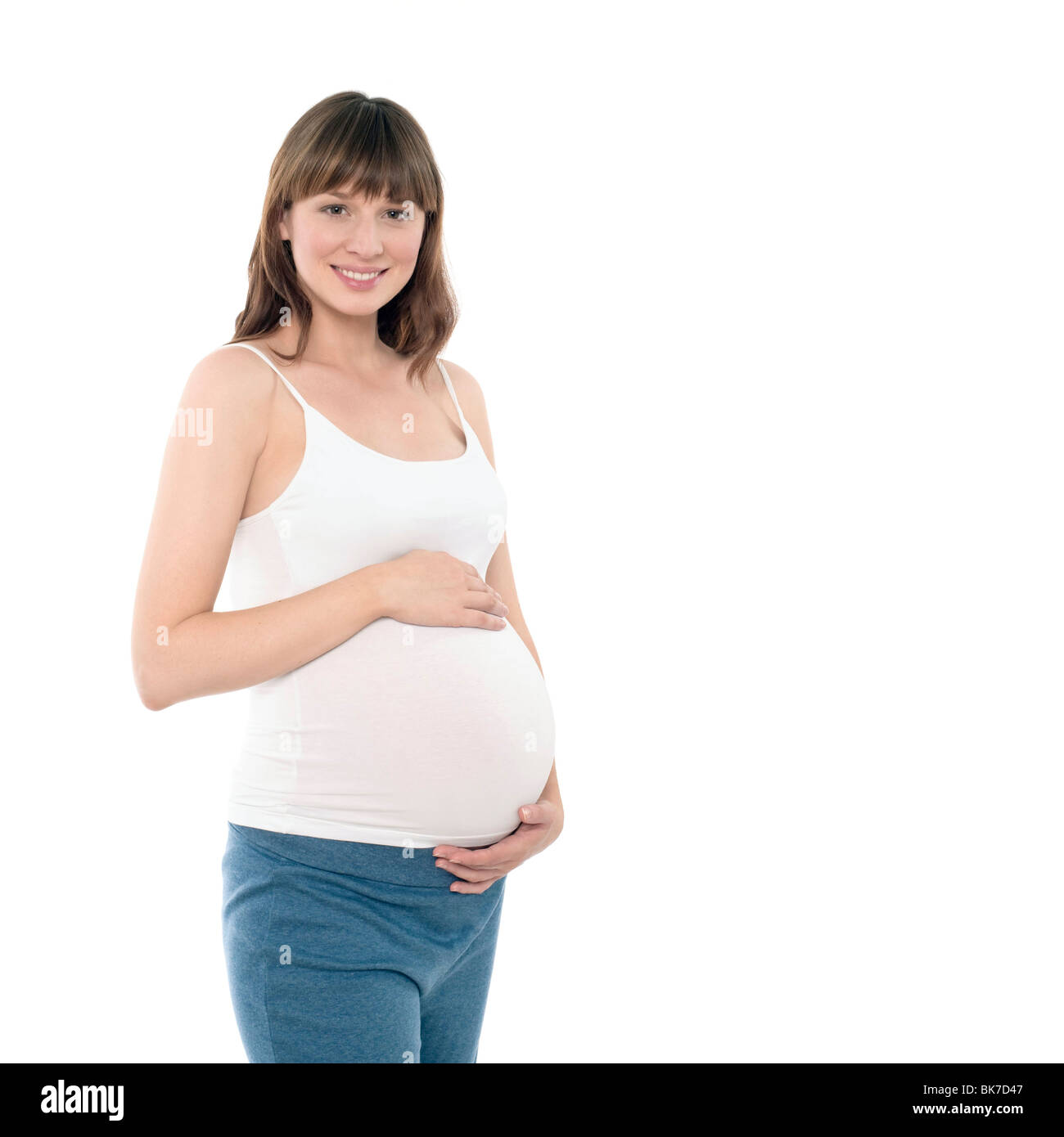 Schwangere Frau Stockfoto