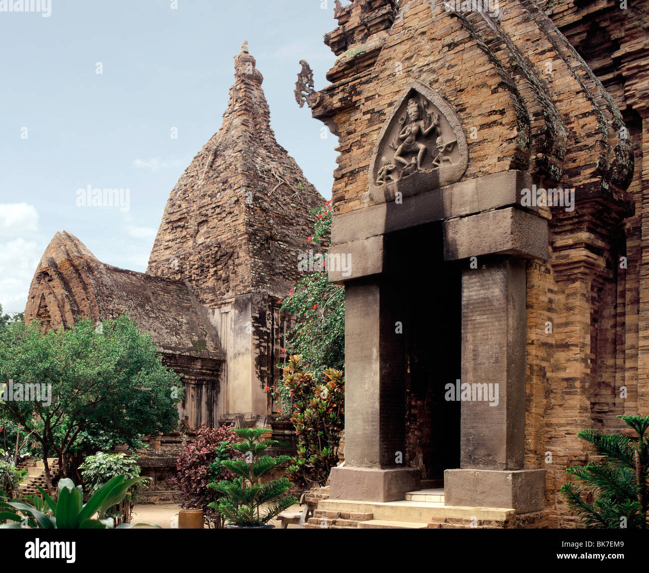 Po Nagar Cham Tempel, Nha Thrang, Vietnam, Indochina, Südostasien, Asien Stockfoto