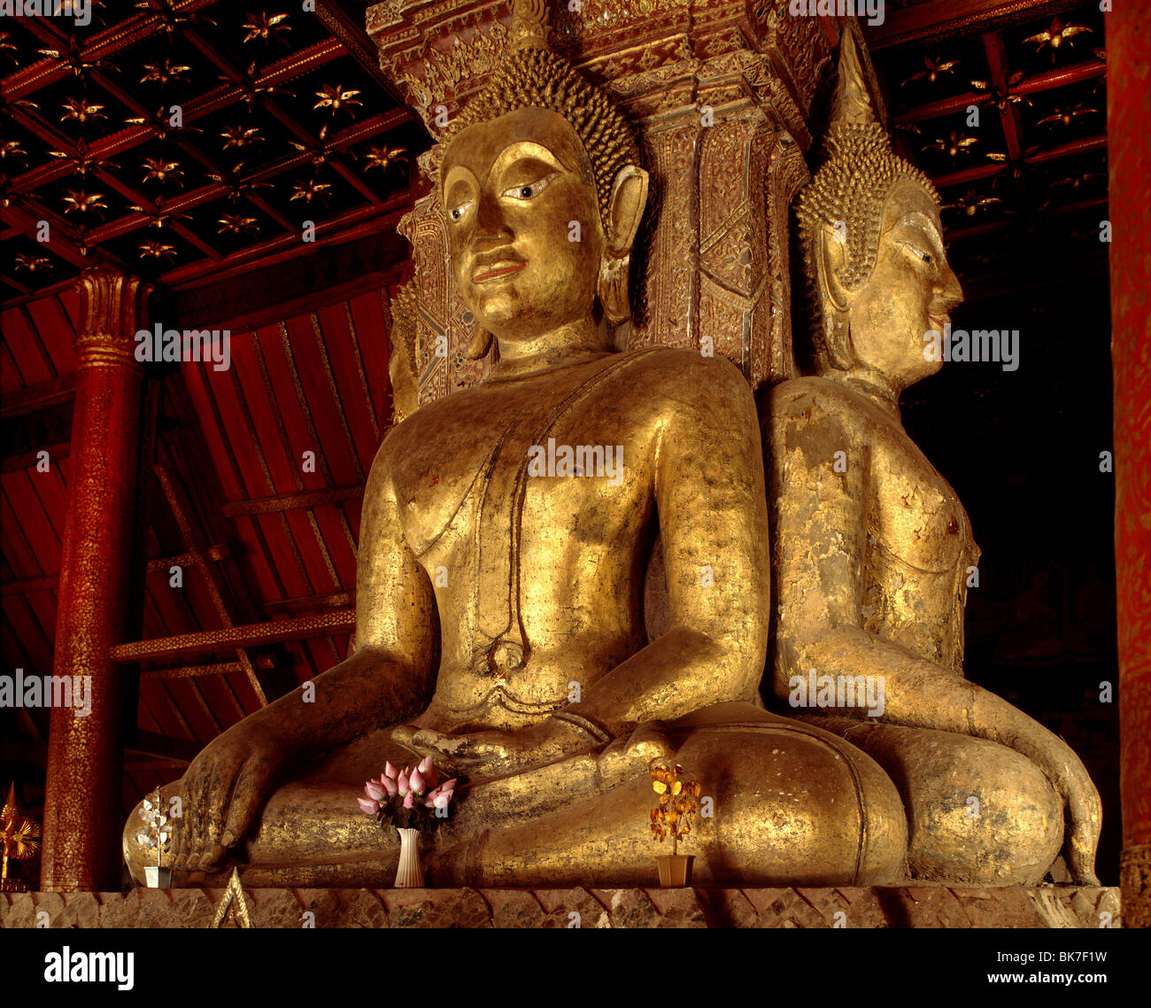 Buddhastatuen, Wat Phumin, Stadt der Nan, Thailand, Südostasien, Asien & #10, Stockfoto