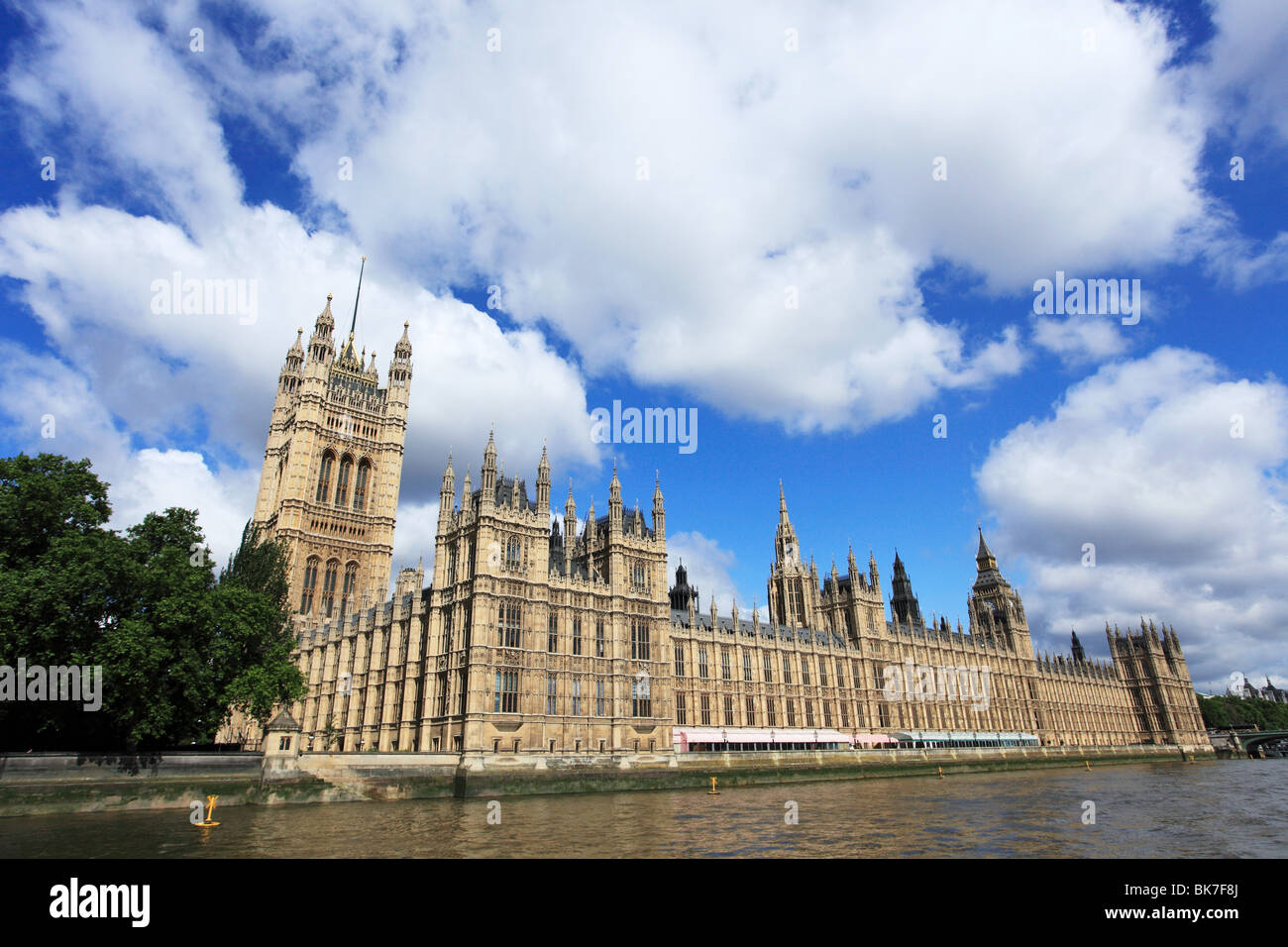 Häuser des Parlaments london Stockfoto