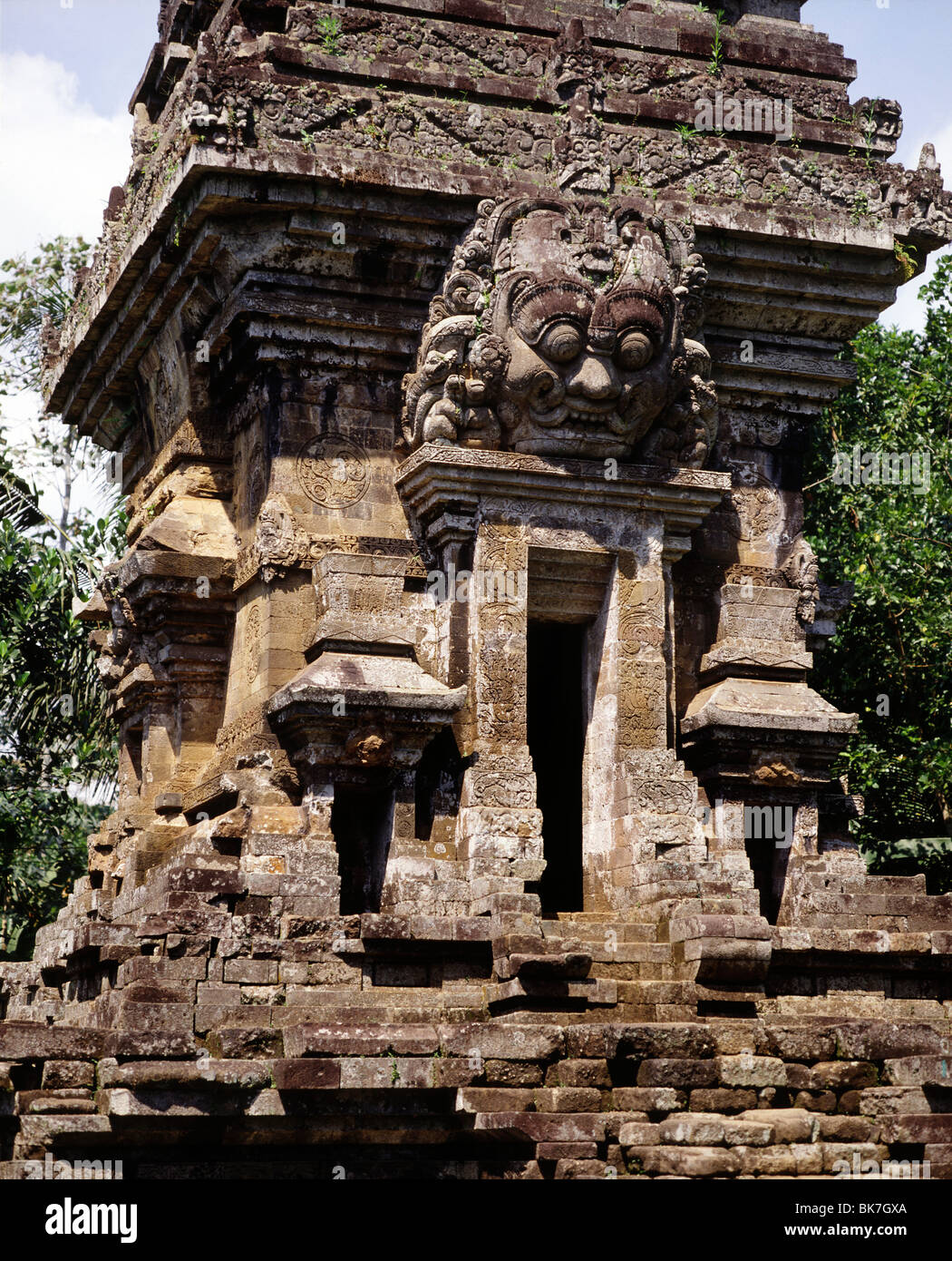 Candi Kidal, ein Tempel aus dem 13. Jahrhundert, südöstlich von Malang, Java, Indonesien, Südostasien, Asien & #10 & #10, Stockfoto