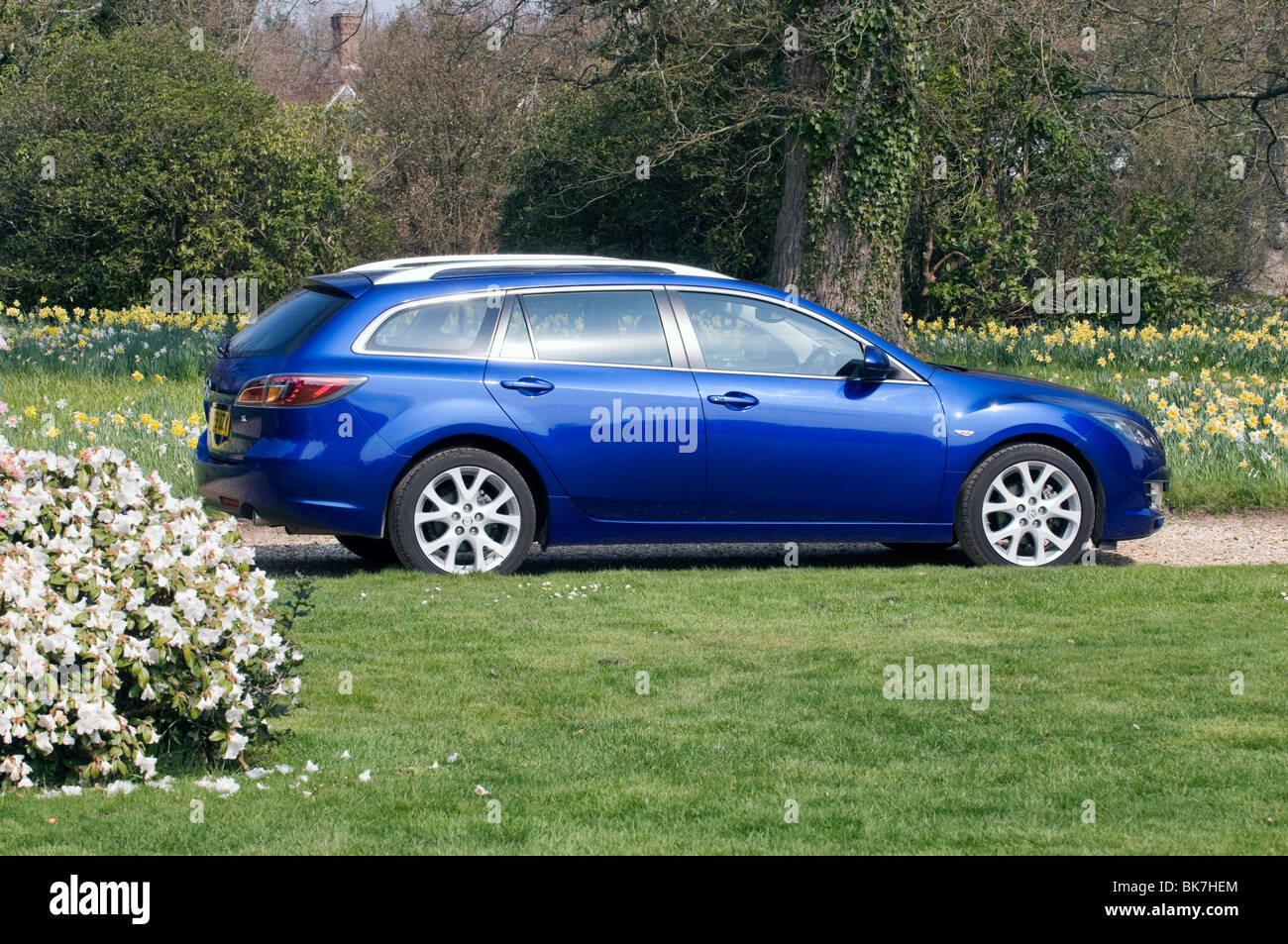 2010 Mazda 6 2.2D SL Immobilien Stockfoto