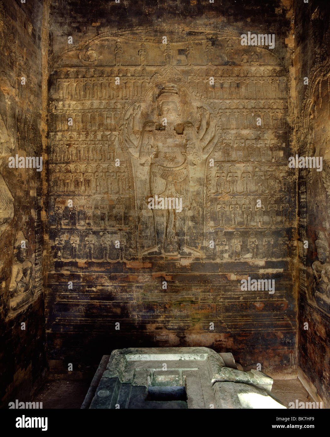 Prasat Kravan, stammt aus dem frühen 10. Jahrhundert, Angkor, UNESCO-Weltkulturerbe, Kambodscha, Indochina, Südostasien, Asien Stockfoto