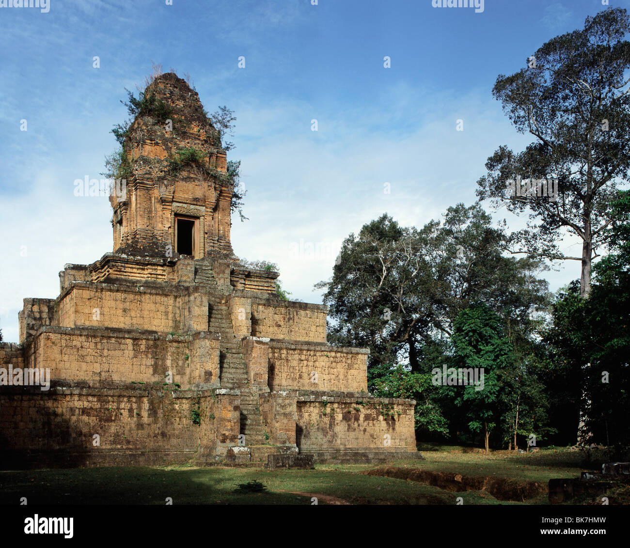 Baksei Chamkrong aus dem 10. Jahrhundert, Angkor, UNESCO-Weltkulturerbe, Kambodscha, Indochina, Südostasien, Asien Stockfoto